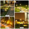ALEPOD Solar Pathway Lights Outdoor - 8 Pack Solar Powered