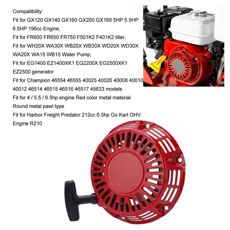 Recoil Starter 28400 ZE1 003ZF for GX120 GX140 GX160 GX200