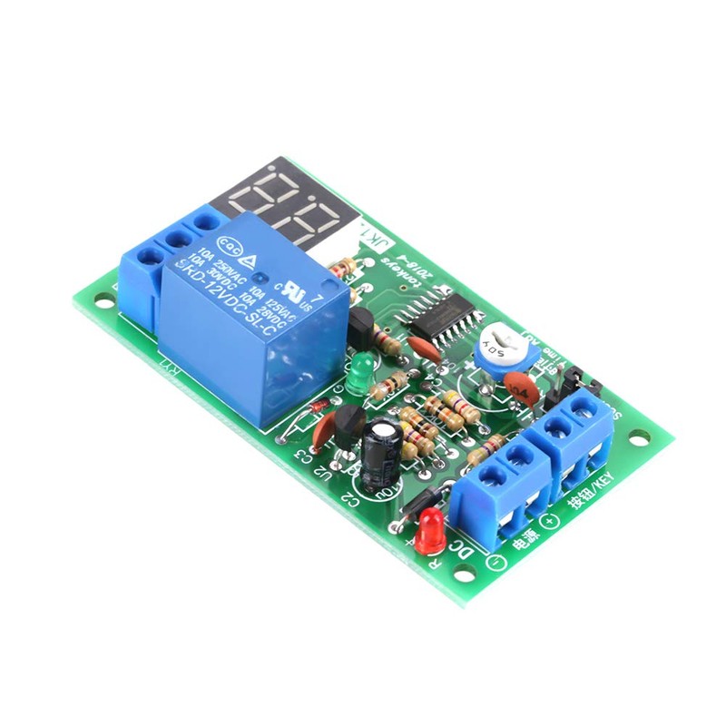 Timer Module DC 12V Adjustable LED Display Countdown Timing Timer