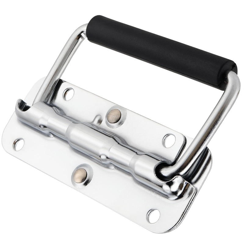 CHEUKYIU Pack of 4 Folding Handles, Stainless Steel, Handle Carry