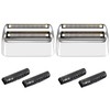 2 x Razor Replacement Foil Head Compatible with BaByliss Double