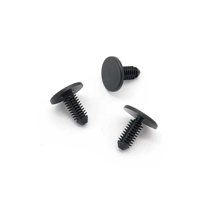 VVO Fasteners Black Plastic Clips Dashboard and Trim Compatible with