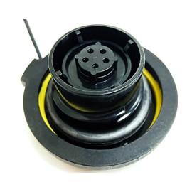 MOTORAD MGC-837T Tethered Fuel Cap / Fits Select Chrysler, Dodge, Hyundai, Jeep, Kia, Mitsubishi, Nissan, Ram with Yellow Seal Option