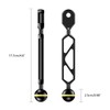 Sea Frogs 6" 15.24 cm Aluminium YS Adapter 1" Ball