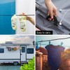 2 Pack Travel Clothes Washing Line Clothesline Line Camping Elastic