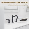 WINKEAR Roman Bathroom Sink Faucet Deck Mount or Wall Mount