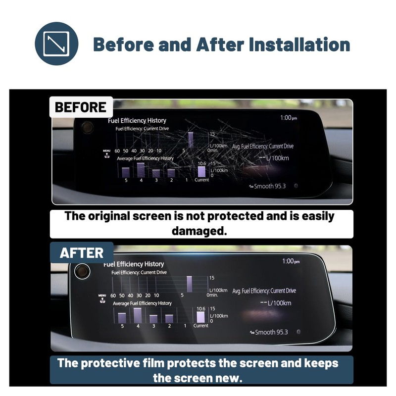 Ruiya Screen Protector for Mazda CX30/Mazda 3 10.25" Display Touchscreen