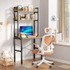 Aquzee 31 Inch Desk Hutch, Teen Desk with Shelves, Study