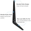 20 Pack Shelf Brackets 12 inches, Heavy Duty Black Iron
