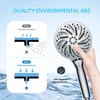 SAIOTER High Pressure 10-mode Handheld Shower Head,Water Saving Shower Head