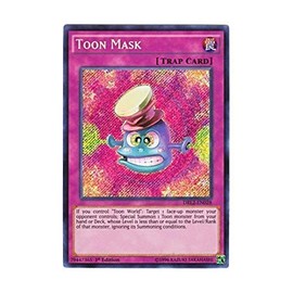 yugioh - Toon Mask DRL2-EN028 1st Edition Secret Rare - Dragons of Legend 2