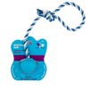PETS&MORE Pelota con Cuerda Azul