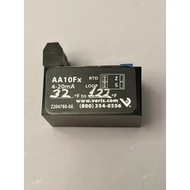 Veris Industies AA10Fx 100 Ohm Platinum Temp Transmitter 32F to 122F for 4-20 mA