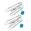 LST 2x Window Regulator Repair Kit Pulley Pulley Set Front