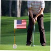 Sosoport Checkered Golf Flags for Practice Durable Mini Putting Green