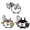 Nyanko Dai Shoten Original Sticker Set Battle Cat War