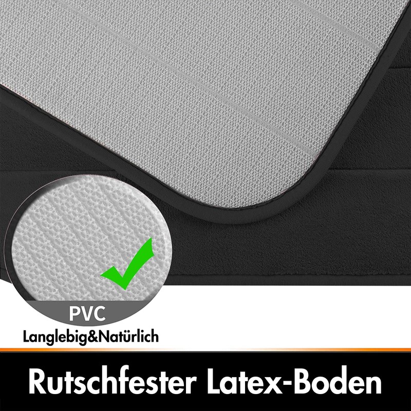 Yimobra Memory Foam Bath Mat, Soft Comfortable, Super Water Absorption,