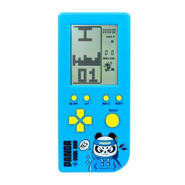 TAQY Panda Cartoon Retro Cube Game Console 26 Brick Games 2574 Levels Adjustable Speed/Difficulty Children/Adult Gandheld Electronic Game Block/Racing/Tank Battle Puzzle Toys (SBlue)