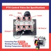 Dusledel PTO Switch Control Dual Valve Air Set with Kickout