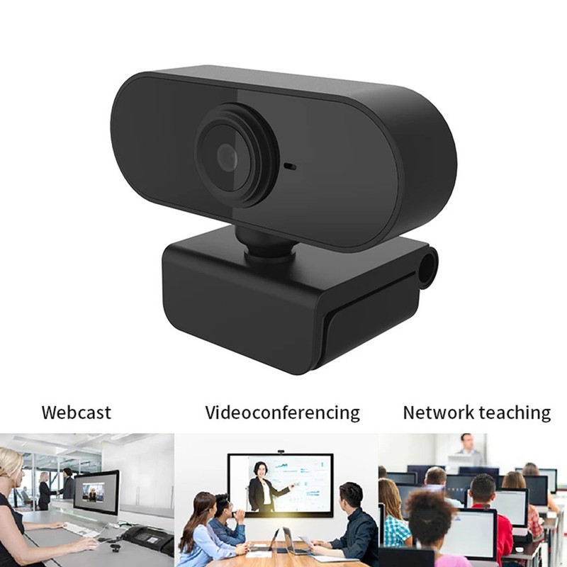 USB Laptop Camera 1080P Webcam with Microphone for Recording Game