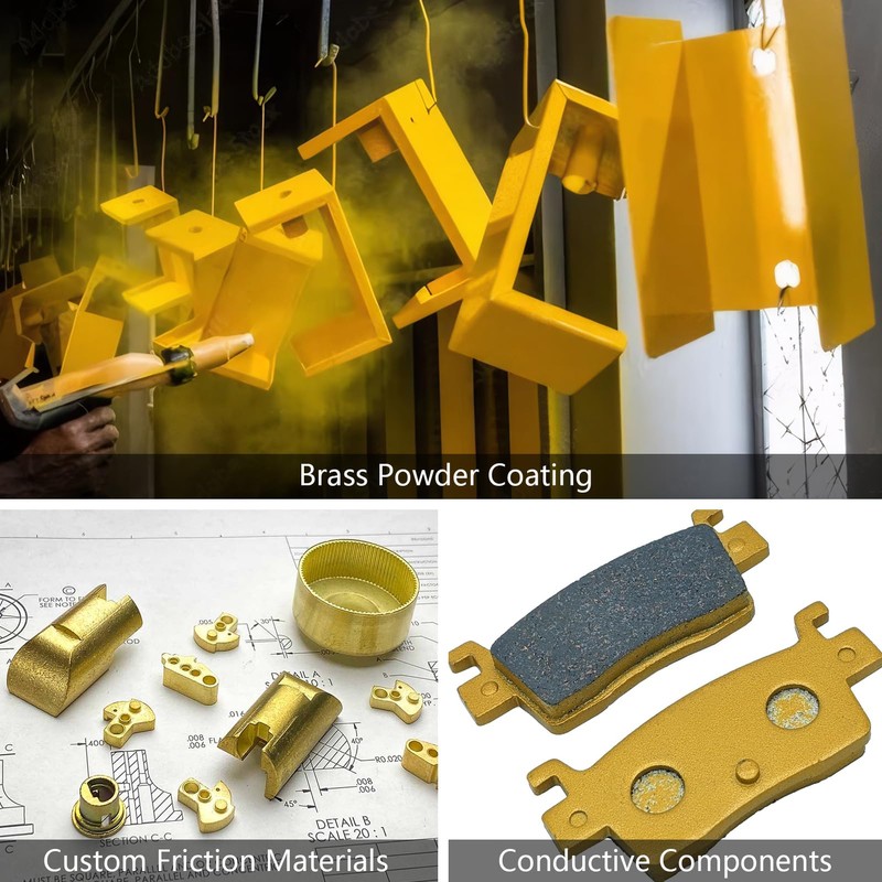 Brass Powder for Cold Casting Sculptures - High-Grade 350 Mesh