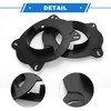 VekAuto 2 Pcs Speaker Spacer Ring Tweeter Speaker Spacer Adapter