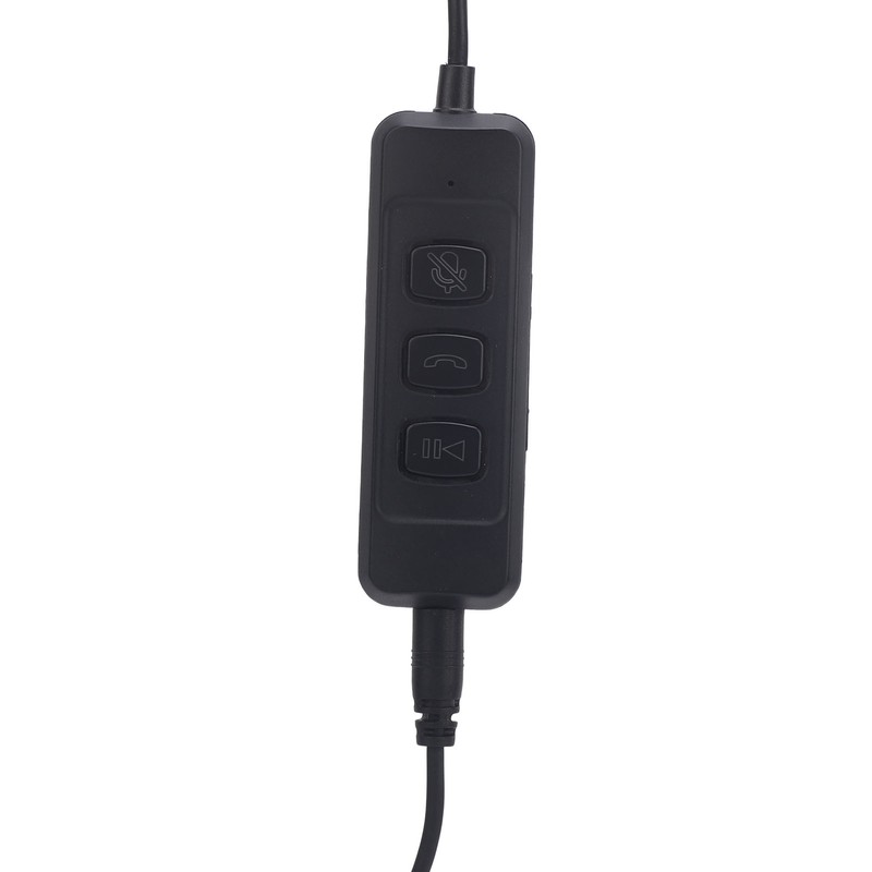 Telephone Headset Noise Canceling Single Ear Comfortable USB C to
