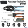 Gazoe Coax Ratchet Crimping Tool Kit for Coaxial RG Cable