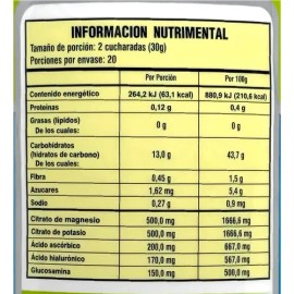 Citrato de Magnesio Supra Natura Frutos Rojos Polvo 600g                                                                                              
