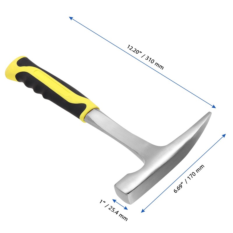 MANCHAP 2 PCS 32 oz Rock Pick Hammer, Masonry Hammer