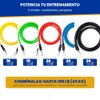 BREEZEE Bandas de Resistencia Kit 11 Piezas, 5 Niveles 10–30