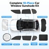 FIILINES 8PCS Car Window Shades for Mazda CX-50 2023-2025 Accessorie