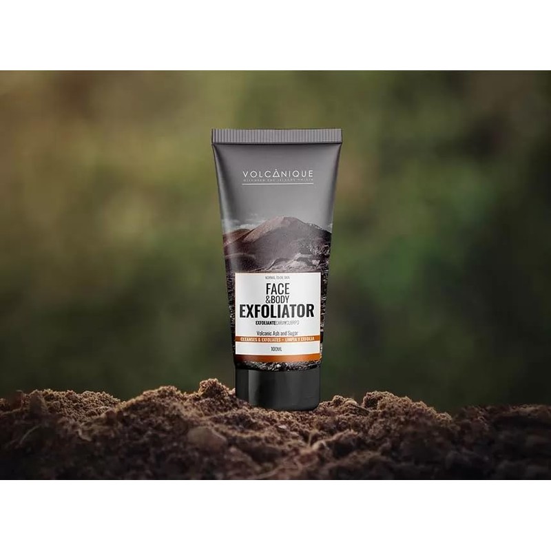Volcanique Volcanic Ash and Sugar Scrub for Face and Body