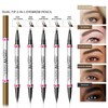 Magic Microblading Eyebrow Contouring Pencil - Eyebrow Pen,Brow Pencil 2-in-1