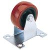 Draper 65517 75 mm Fixed-Plate Fixing Polyurethane Wheel (100 kg