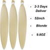 Blonde Braiding Hair Pre stretched 613 Synthetic Yaki Ez Braid