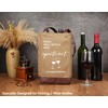 ZVMIS Housewarming Wine Bag Gifts-Moving to New Home Gift-New Home