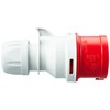 Kopp CEE 5-Pin Plug, 16 A, 400 V, Red, 174601005