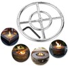 Duheri 12-inch LP Propane Gas Fire Pit Burner Ring Installation