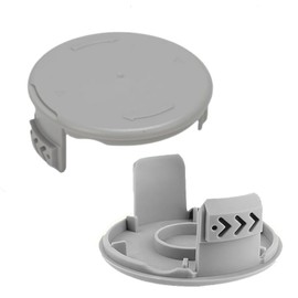 Galenkong 2 Pieces Trimmer Spool Cover Cap Compatible with Ryobi AC14HCA RLT1825M20S/OLT1832/RLT183215 18V ONE+,Durable Spool Cap Replacement for Cordless Strimmer