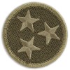 Patchtown OD Green Tennessee Tristar Subdued Patch - 2" Round
