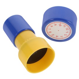 TOYANDONA Boy Girl Clock Seal Teaching Tool for Learning Interactive Classroom Stamper for Students Engaging Clock Learning Stamps for Preschool Elementary Education