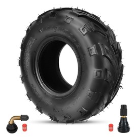 XIKOBY 145/70-6 145x70x6 Tire Tubeless Compatible with Coleman CT100U CC100X Baja Doodle Bug DB30 Mini Bike KT196 Go Kart Motovox MBX10 MBX11 Mega Monster Moto 80cc 105cc Kazuma ATV Quad 4 Wheeler