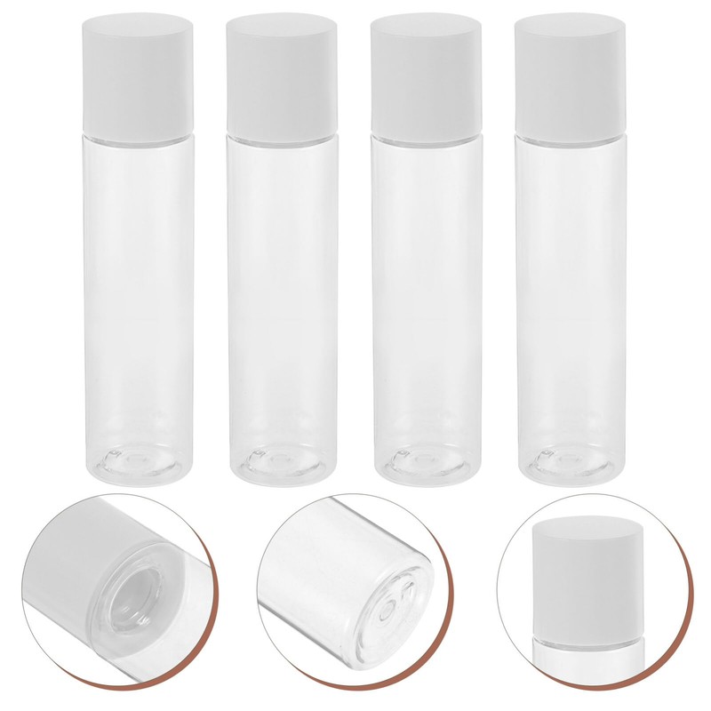 Ipetboom 4pcs Travel Bottles for Toiletries 150ml Shampoo and Conditioner