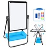 Dry Erase Board with Stand - Double Sided 28"x20" Portable