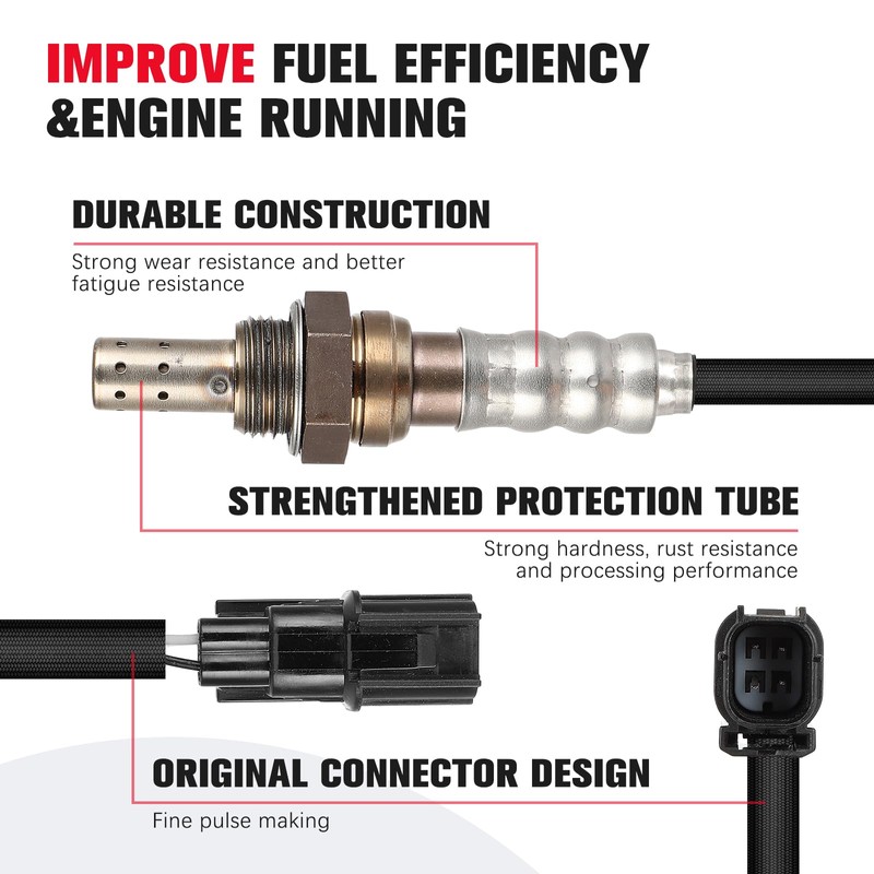 QIJIAUTO O2 Oxygen Sensor Compatible for Honda Odyssey 2014 2015