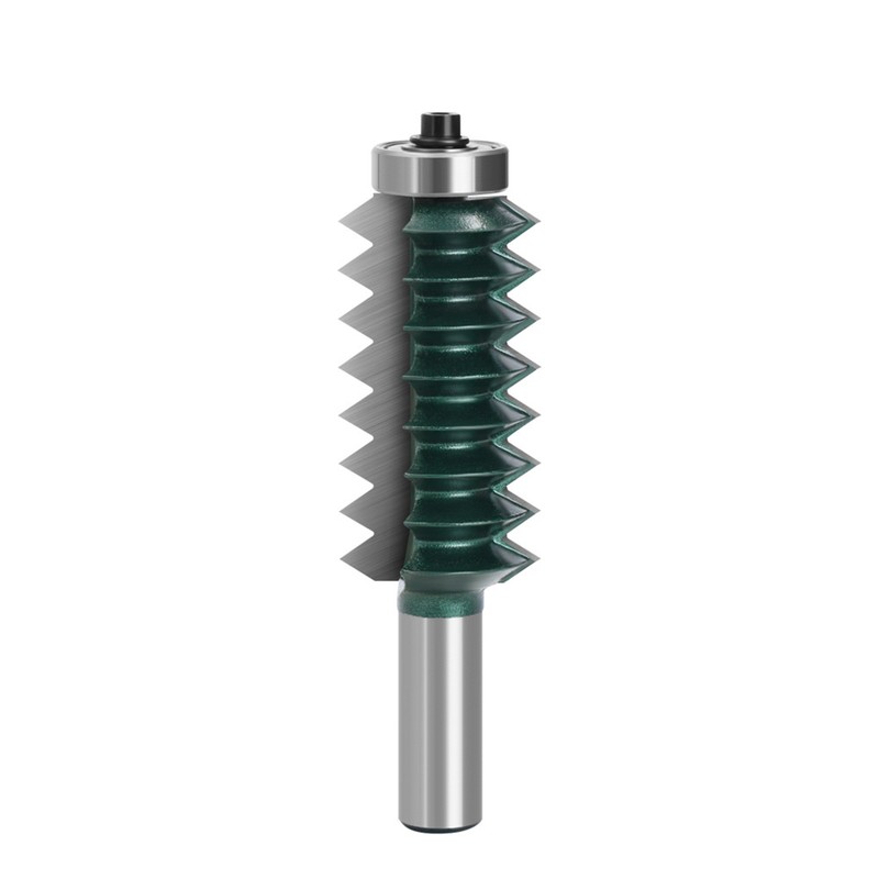 Multi Tooth Router Bit 12mm Shank Carbide Line Type Wood
