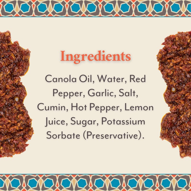Roland Foods Harissa Red Chili Spread, Specialty Imported Food, 28-Ounce