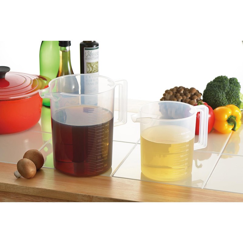 Entec Polypropylene Measuring Cup 2L Natural 723A
