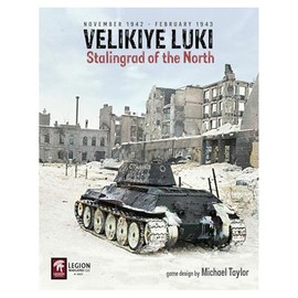Legion Wargames Velikiye Luki: Stalingrad of The North, WWII Strategic Board Game. Bagged Format. for Adults 18+